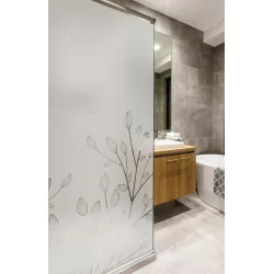 Sticker paroi de douche: Branchage Design - Douche - Depoli Design