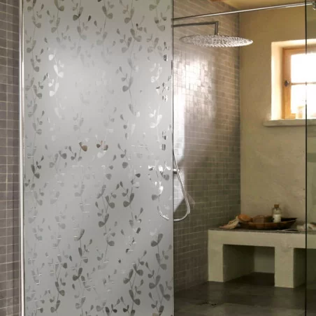 Sticker paroi de douche: Branche Bucolique - Douche - Depoli Design