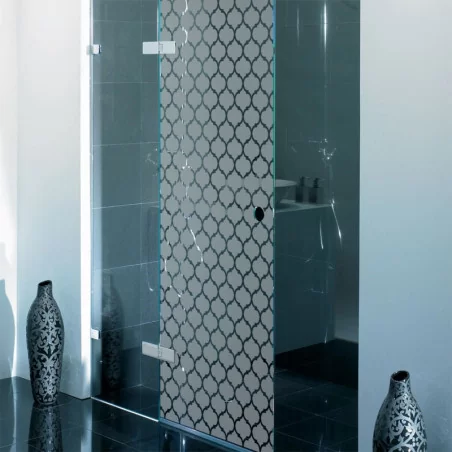 Sticker pour paroi de douche: Maille Baroque - Douche - Depoli Design