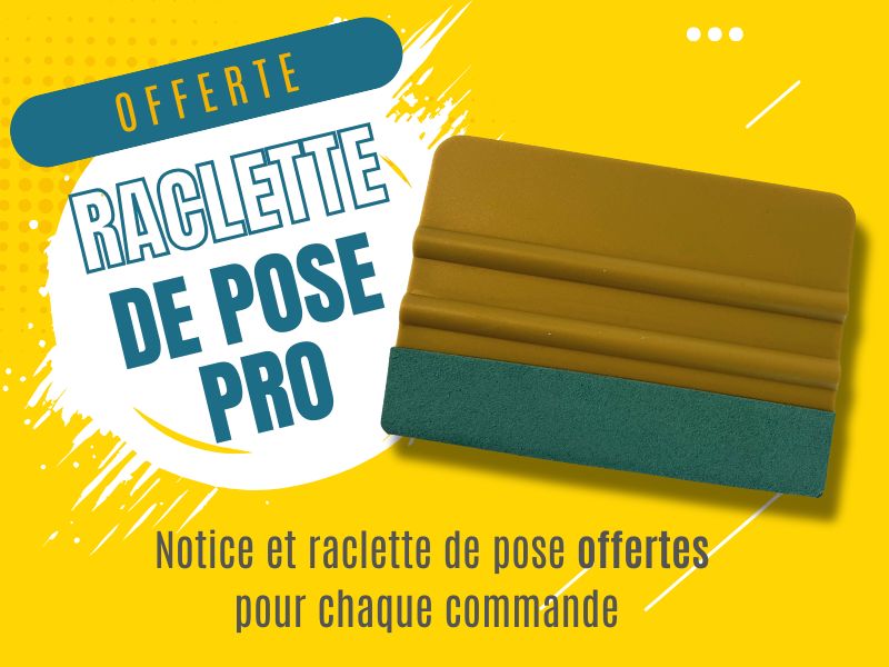 Raclette de pose offerte Depoli Design